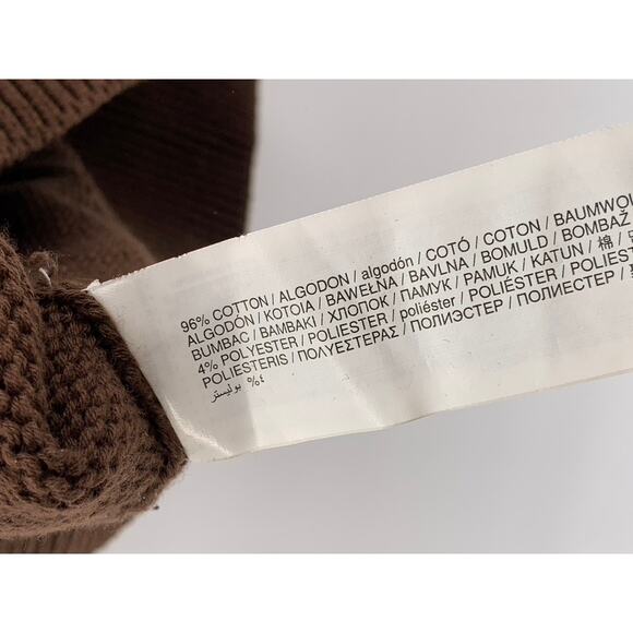 MNG Women's Brown Knit Crewneck Sleeveless Tank Top SZ XS - Picture 9 of 9